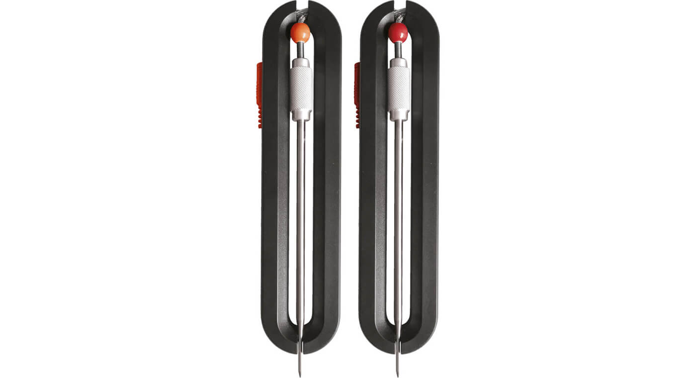Boretti Sondes BBQ thermometer (rood en oranje)