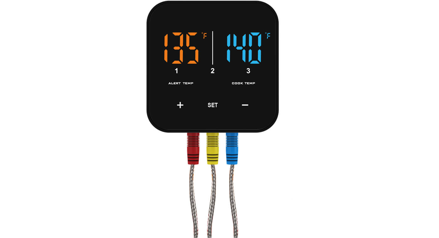 Patton Emax Bluetooth Smart thermometer incl. 3 RVS probes