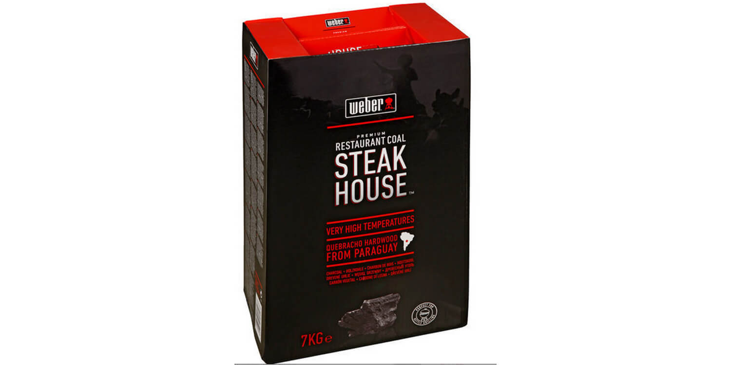 Weber Premium Steak House houtskool 7 kg